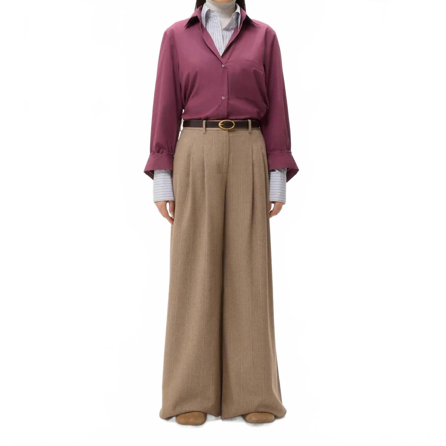 New Twp Avery Pants In Brown